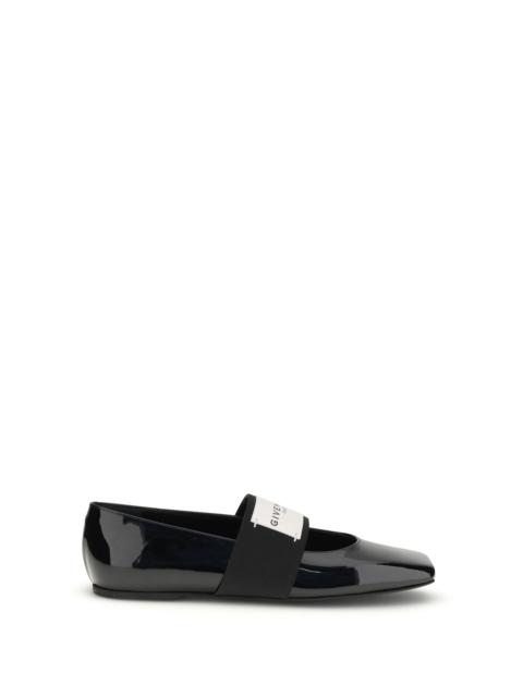 Givenchy Givenchy Women Patent-Leather Squared Ballerinas