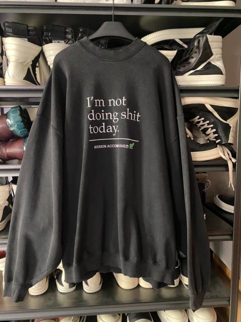 VETEMENTS Vetements 23ss Slacker Hoodie