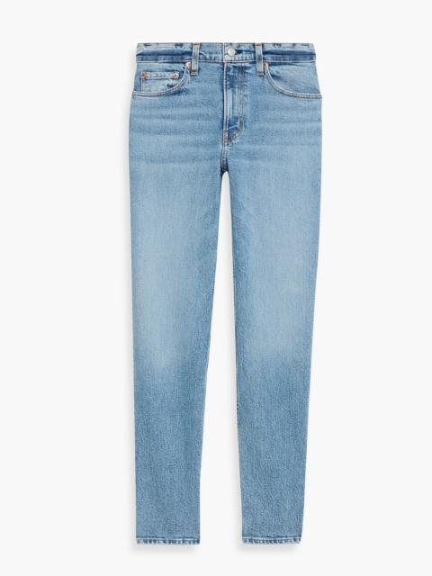 ALEX MILL Amber mid-rise slim-leg jeans