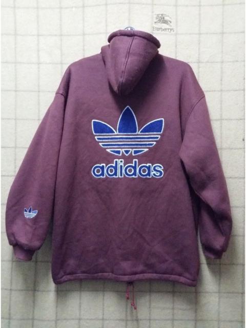 adidas VINTAGE 90'S ADIDAS HOODIES BIG LOGO EMBROIDERY JACKET