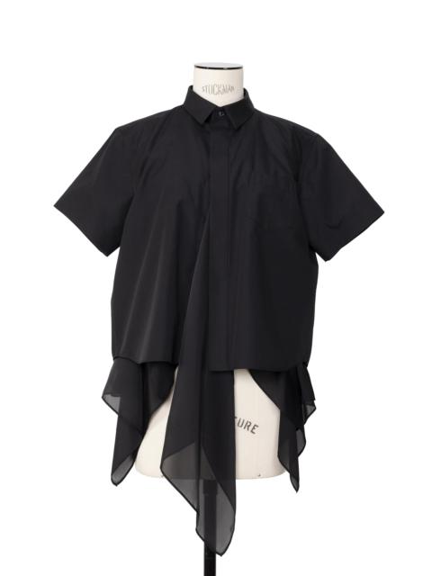 sacai Poplin x Satin Shirt