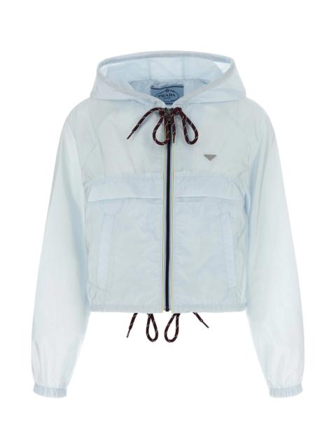 Prada Re-Nylon Feather crop jacket