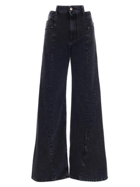 Maison Margiela Jeans asymmetrical waist