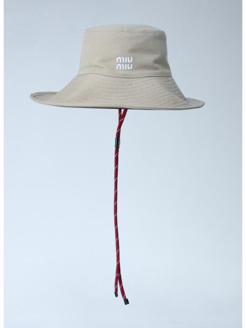 Miu Miu Miu Miu Women Denim Bucket Hat
