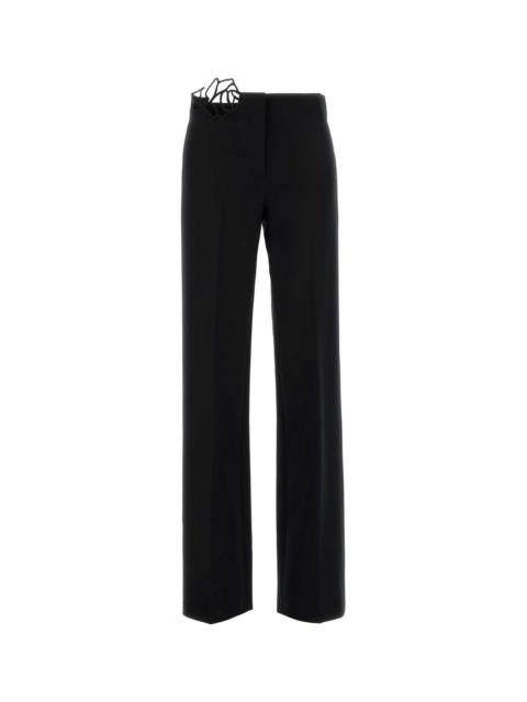 Blumarine Blumarine Women Black Stretch Crepe Pant
