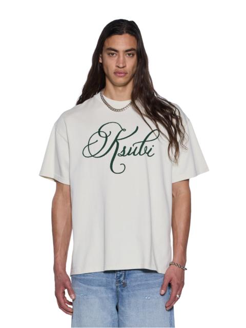 Ksubi PRESTIGE BIGGIE SS TEE ANTIQUE WHITE