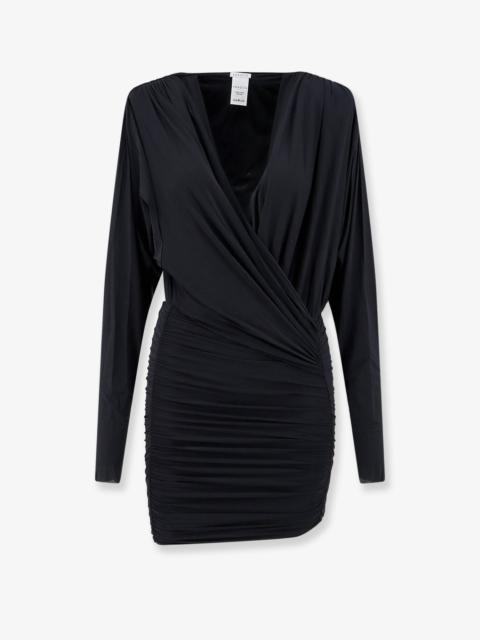 Other Designers Amazuìn Sandy Stretch Jersey Mini Dress Black
