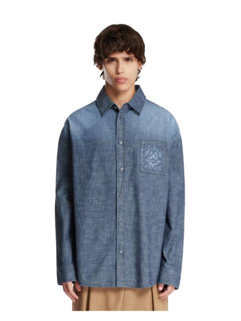 Blue Cotton Shirt