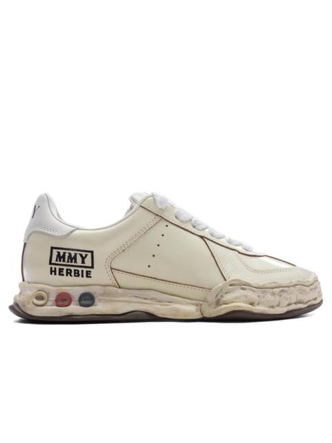 Maison MIHARAYASUHIRO HERBIE LOW OG SOLE WRINKLED LEATHER - WHITE