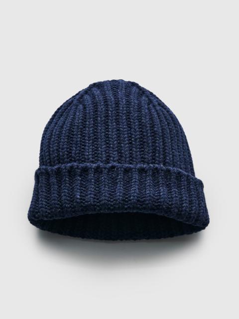 HOWLIN' "Brain Freezer" Wool Beanie in Navy