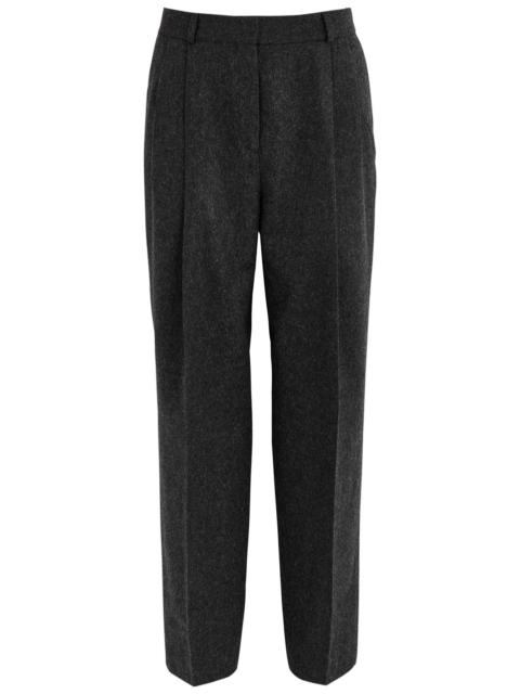 Toteme Tapered Wool-blend Trousers