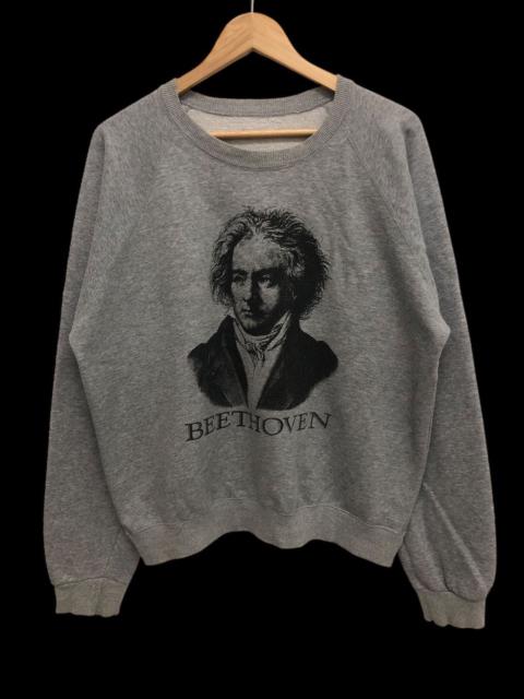 Other Designers RARE 🔥 VINTAGE BEETHOVEN SELF POTRAIT ART BOXY SWEATSHIRT