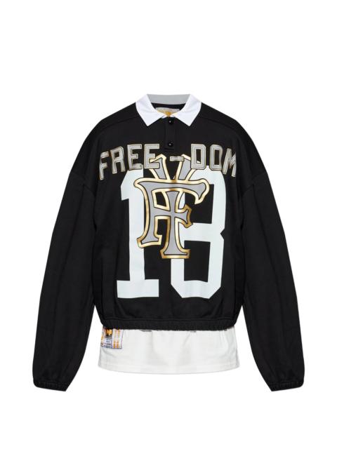 PDF Pdf Graphic-print Cotton Sweatshirt