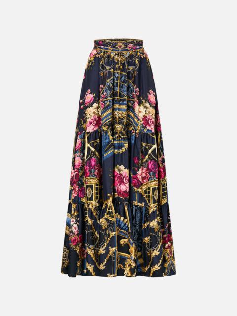 CAMILLA HIGH WAISTED TIERED SKIRT