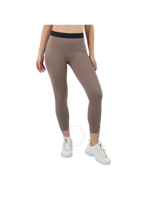 Reebok Reebok X Victoria Beckham Stone Grey Logo Leggings