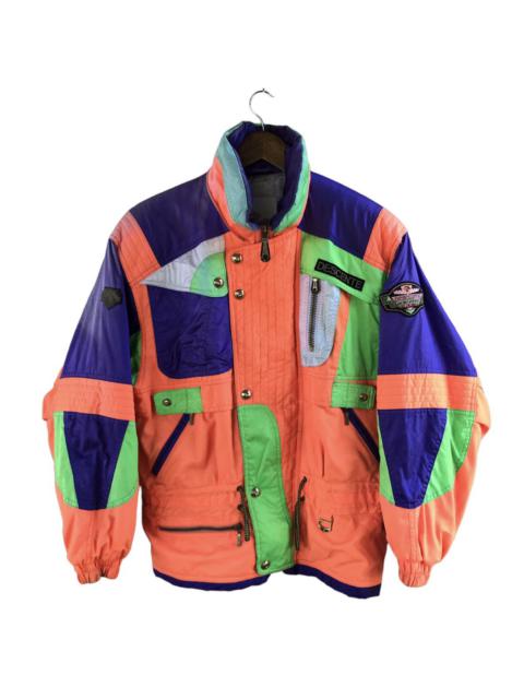 Other Designers VINTAGE DESCENTE SKI MULTICOLOR JACKET SUN FADED