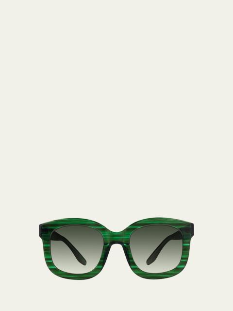 BARTON PERREIRA Quannah Acetate Square Sunglasses