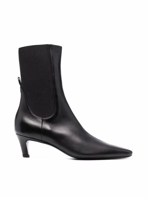 TOTEME Leather ankle boots