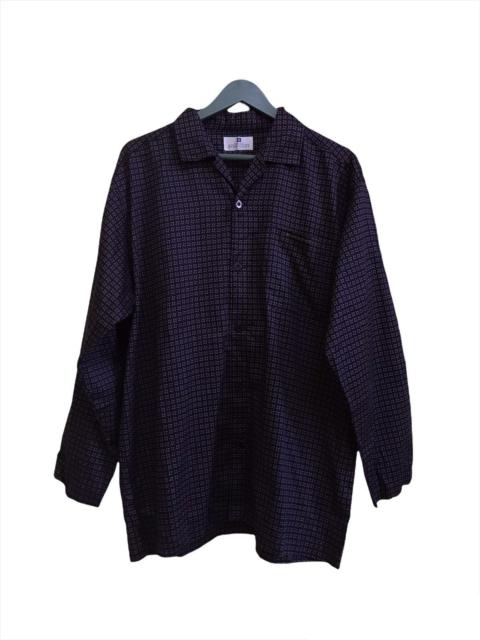 Givenchy Single Pocket Overprint Button Up Collar Shirt