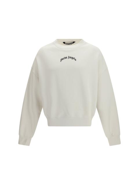 Palm Angels Palm Angels Back Curved Logo Sweatshirt