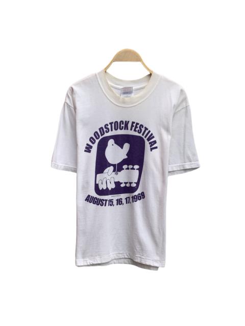 Other Designers Vintage - Vintage Woodstock Festival 1969 X Gildan Band Tee