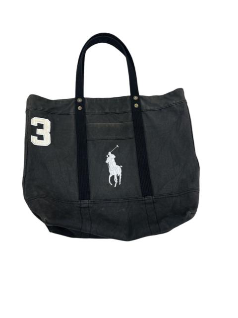 Other Designers VTG Polo Ralph Lauren Canvas Tote Bag Embroidered Big Pony