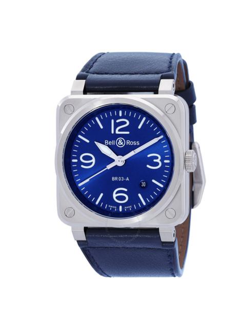 Other Designers Bell and Ross Br 03 Automatic Blue Dial Men's Watch BR03A-BLU-ST/SCA