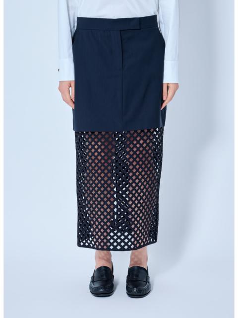 Max Mara Max Mara Women Overlay Panel Skirt