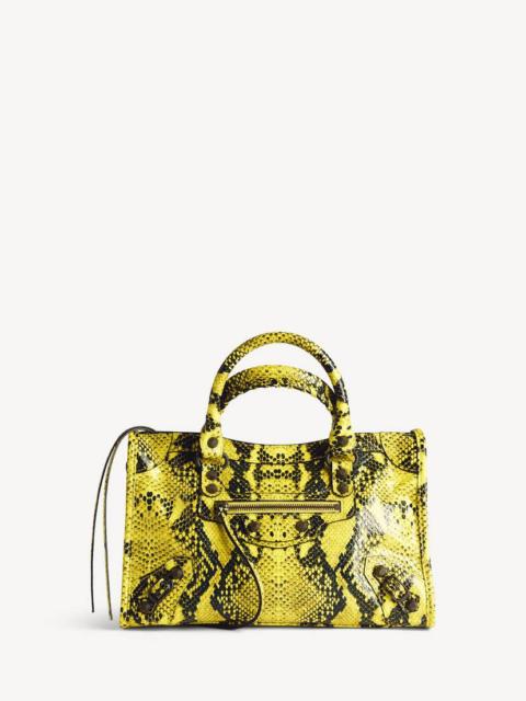 BALENCIAGA Women's Le City Bag Small in Yellow
