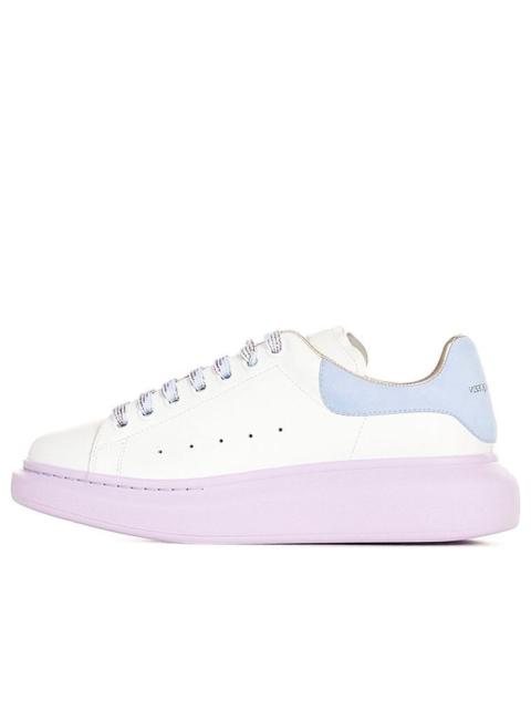 Alexander McQueen (WMNS) Alexander McQueen Oversized Sneaker 'White Blue Lilac' 553770WIAF99554