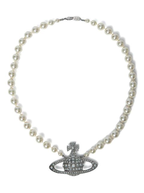 Vivienne Westwood Vivienne Westwood Man. Bas Relief Orb-embellished Pearl Necklace