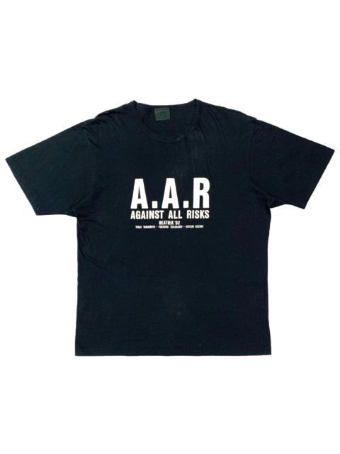 Yohji Yamamoto 'A.A.R. Beatnik '92' Tour Staff Cotton T-Shirt