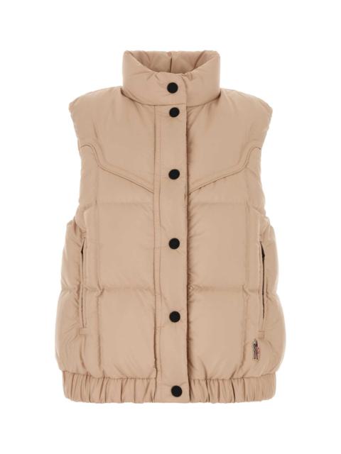 Moncler Grenoble Moncler Grenoble Women Powder Pink Polyester Doucy Sleeveless Down Jacket