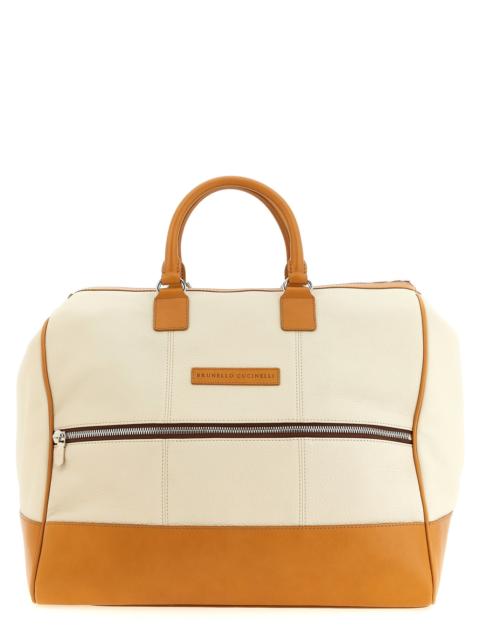 Brunello Cucinelli Brunello Cucinelli Men Leather Duffel Bag
