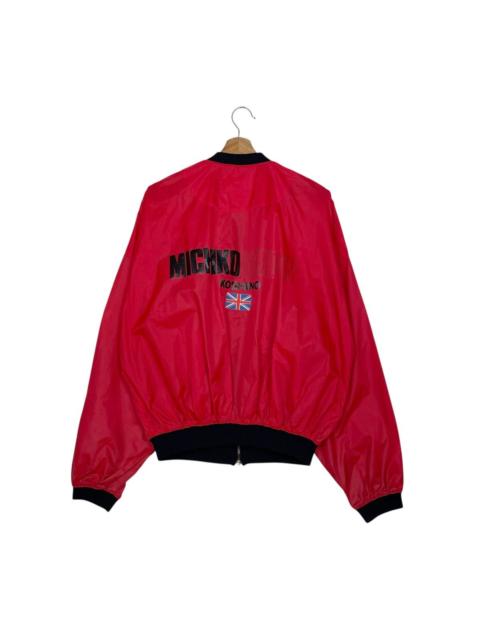 Other Designers Michiko Koshino London Big Logo Bomber Jacket
