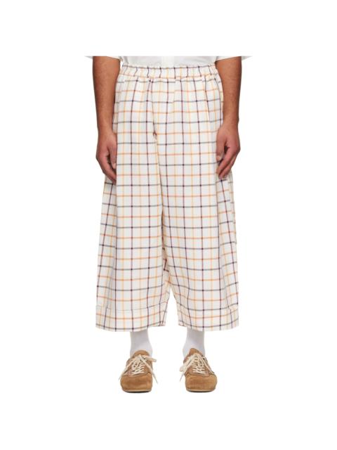 Toogood White 'The Baker' Trousers