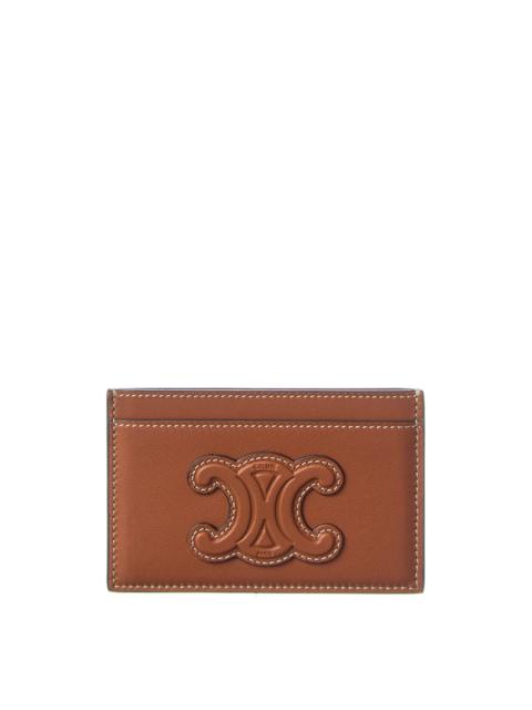 CELINE CELINE Leather Card Case