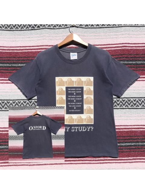 Other Designers 💥Faded💥90s Vintage Oxford University Tee Vintage University