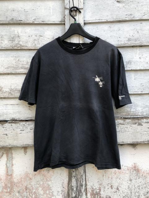 Vintage Y2K Futura Distressed Embroidery Helicopter Shirt