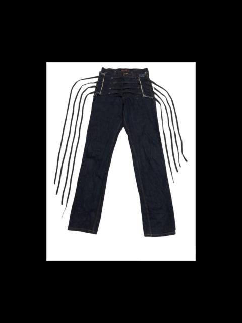 Other Designers Archival Clothing - Japanese Brand Mixed Up Confusion Rambu Jeans. S075