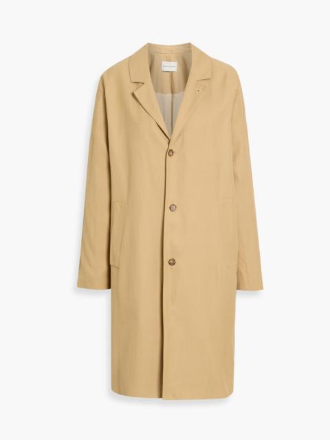 Loulou de Saison Menja twill coat