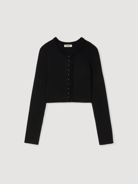 Sandro CROPPED CARDIGAN