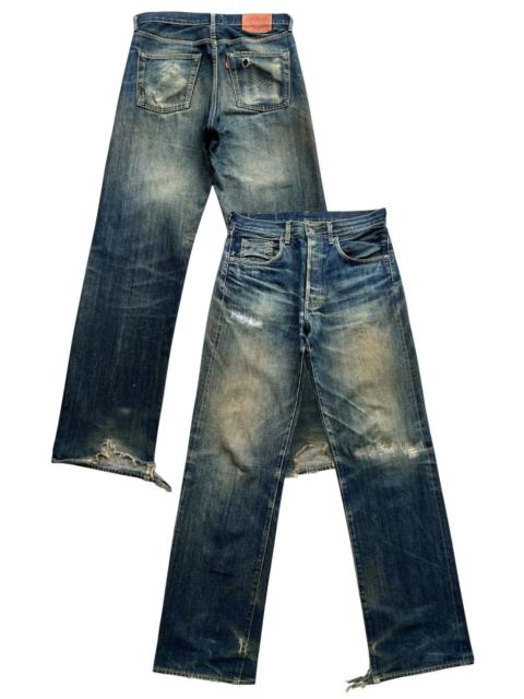 Levi's Vtg Levis 503B Selvedge Mudwash Distressed Denim Jeans 32x32