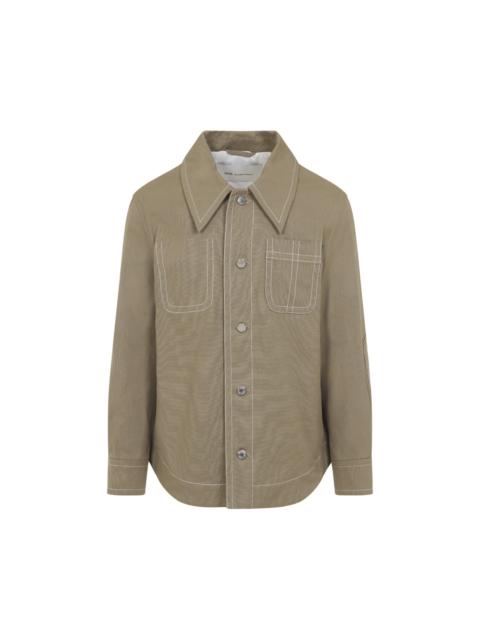 AMI Paris Ami Worker Buttoned Jacket Men