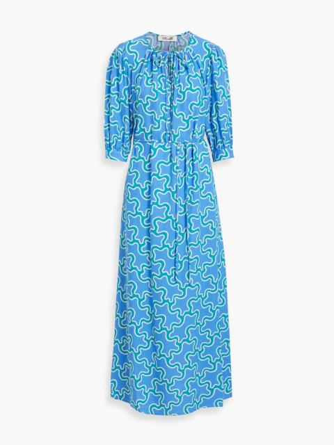 DIANE VON FURSTENBERG Drogo printed woven maxi dress