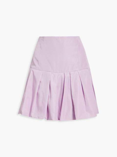 3.1 Phillip Lim Pleated taffeta mini skirt