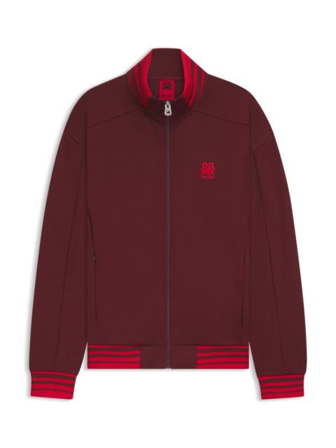 HUGO HUGO X RB ZIP-UP SWEATSHIRT WITH BULL-GRAPHIC LOGO