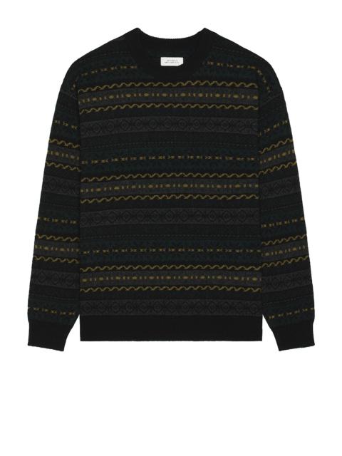 SATURDAYS NYC Classic Pattern Knit Sweater