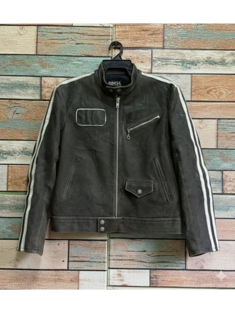 Other Designers PPFM Japanese Archive Cowhide Suede Racing Jacket - Size M