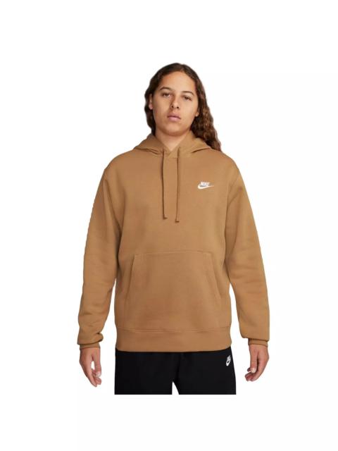 Nike Men's Sportswear Club Fleece Pullover Hoodie-Beige